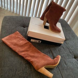 Knee High Suede Boot